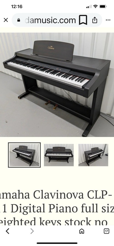 Piano Clavinova Yamaha
