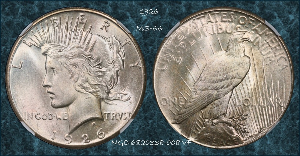 1926 Peace Dollar MS-66 NGC COLLECTION VIDEO