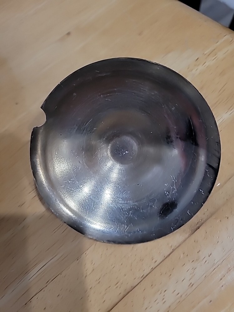 Sterling Silver Plated Condiment Lid 3 1/8"
