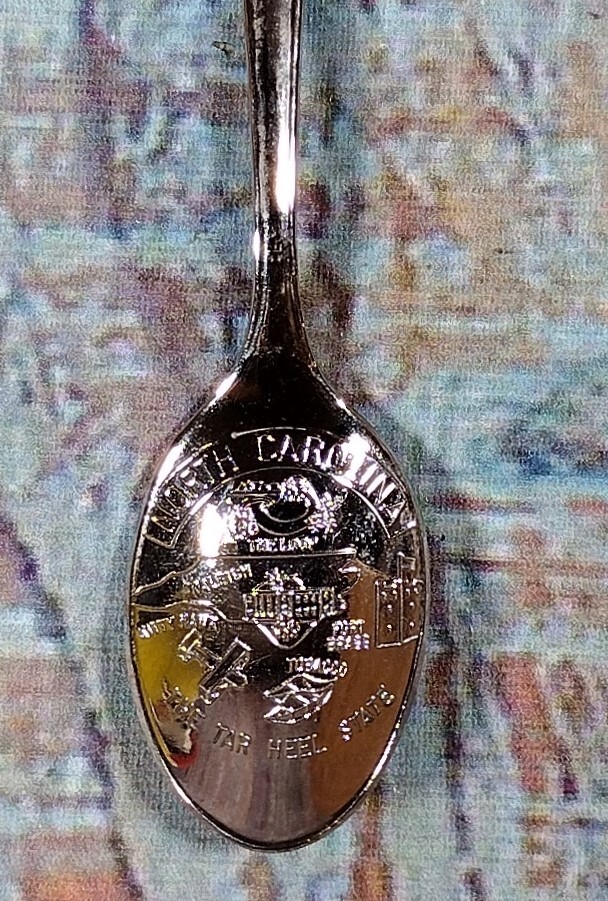 North Carolina Red Bird Souvenir Spoon