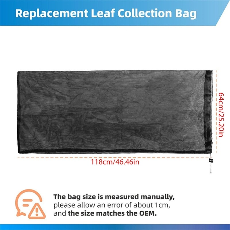 Chipper Bag Universal Reusable Collection Bag Replacement Meshes Bag