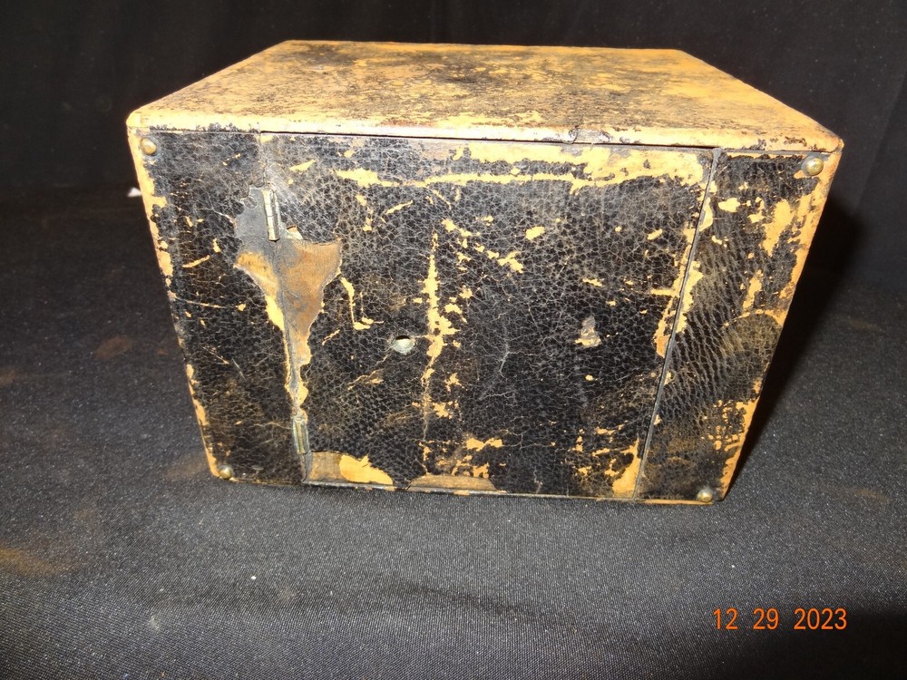 ANTIQUE BOX REPEATER FALLING, DROP PLATE DETECTIVE? BOX CAMERA