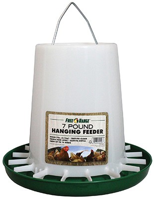 Hanging Poultry Feeder, 7 Lb. Capacity - 1000297