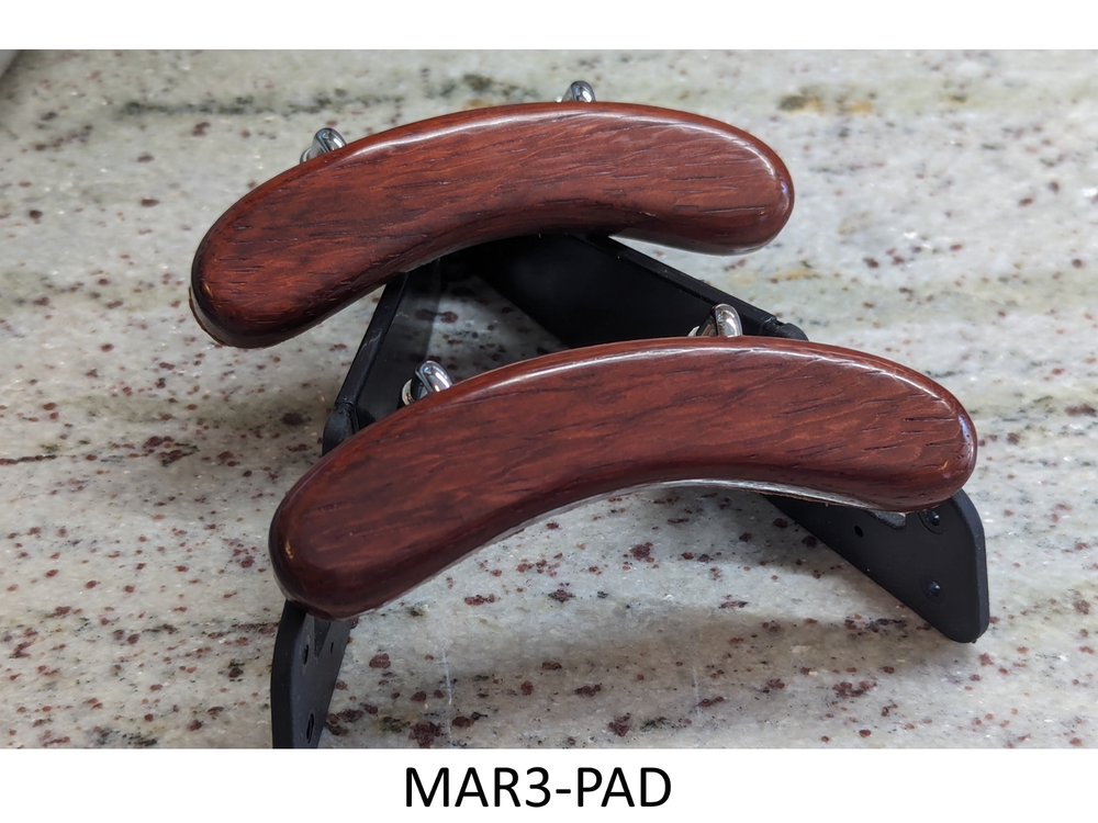 New Custom Curve Design Mandolin Armrest w/Chrome Hardware