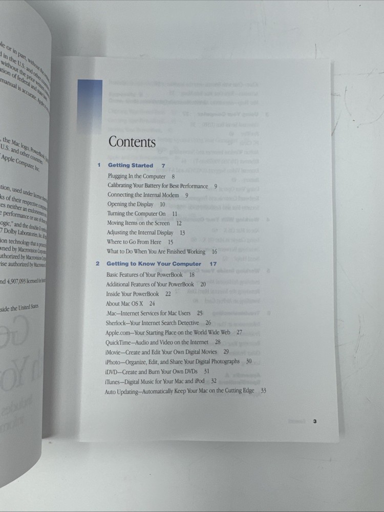 Apple G4 Powerbook Manual Setup Expansion Troubleshooting Clean