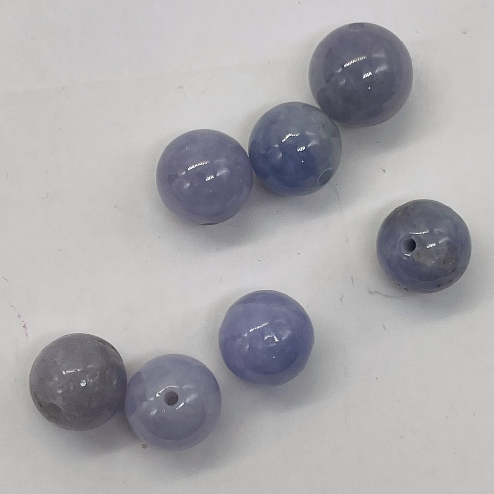 Jade AAA Round Beads | 13mm | Lavender | 1 Bead |