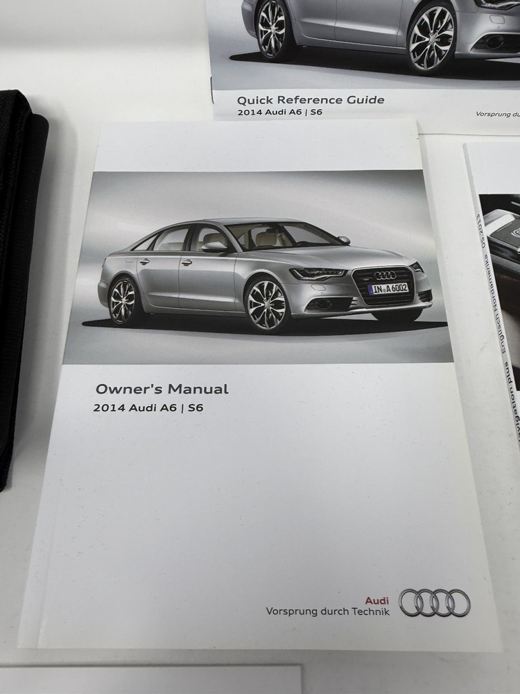 2014 Audi A6/S6 Owners Manual OEM Set