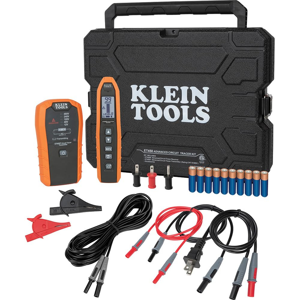 Klein Tools ET450 Wire Tracer Kit for Energized & Non-Energized Breakers