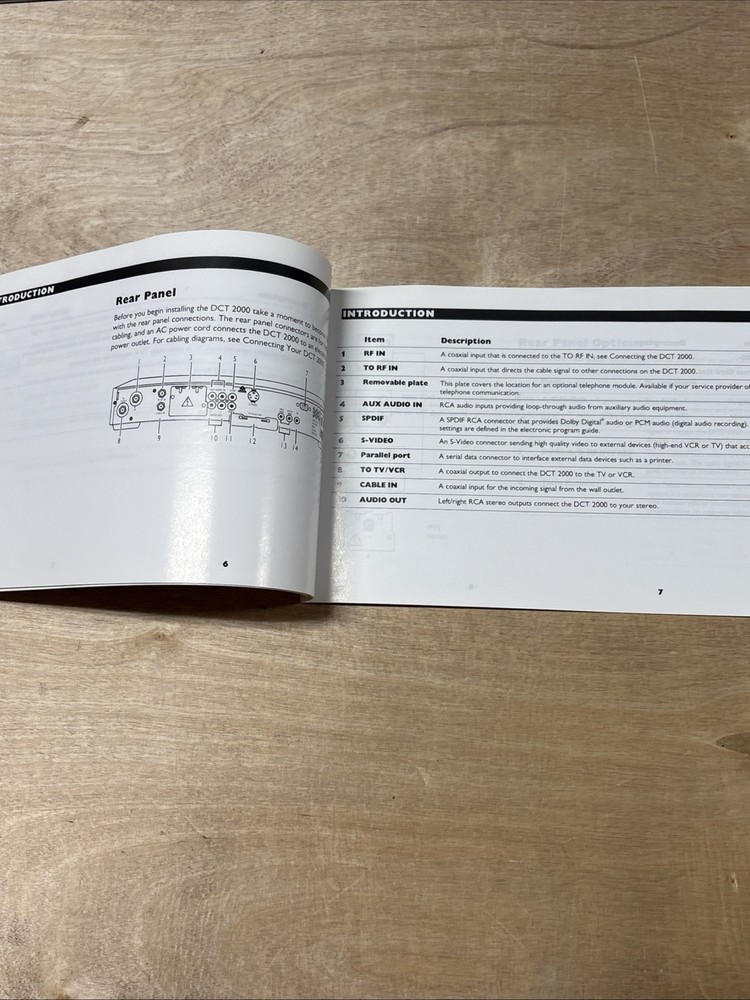 Motorola DCT 2000 Instructions Manual