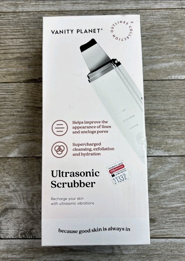 Vanity Planet Ultrasonic Scrubber NEW!