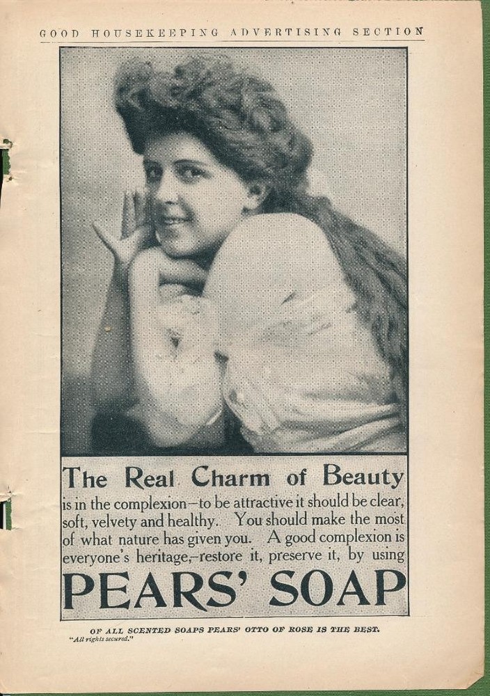 Magazine Ad - 1906 - Pears Soap