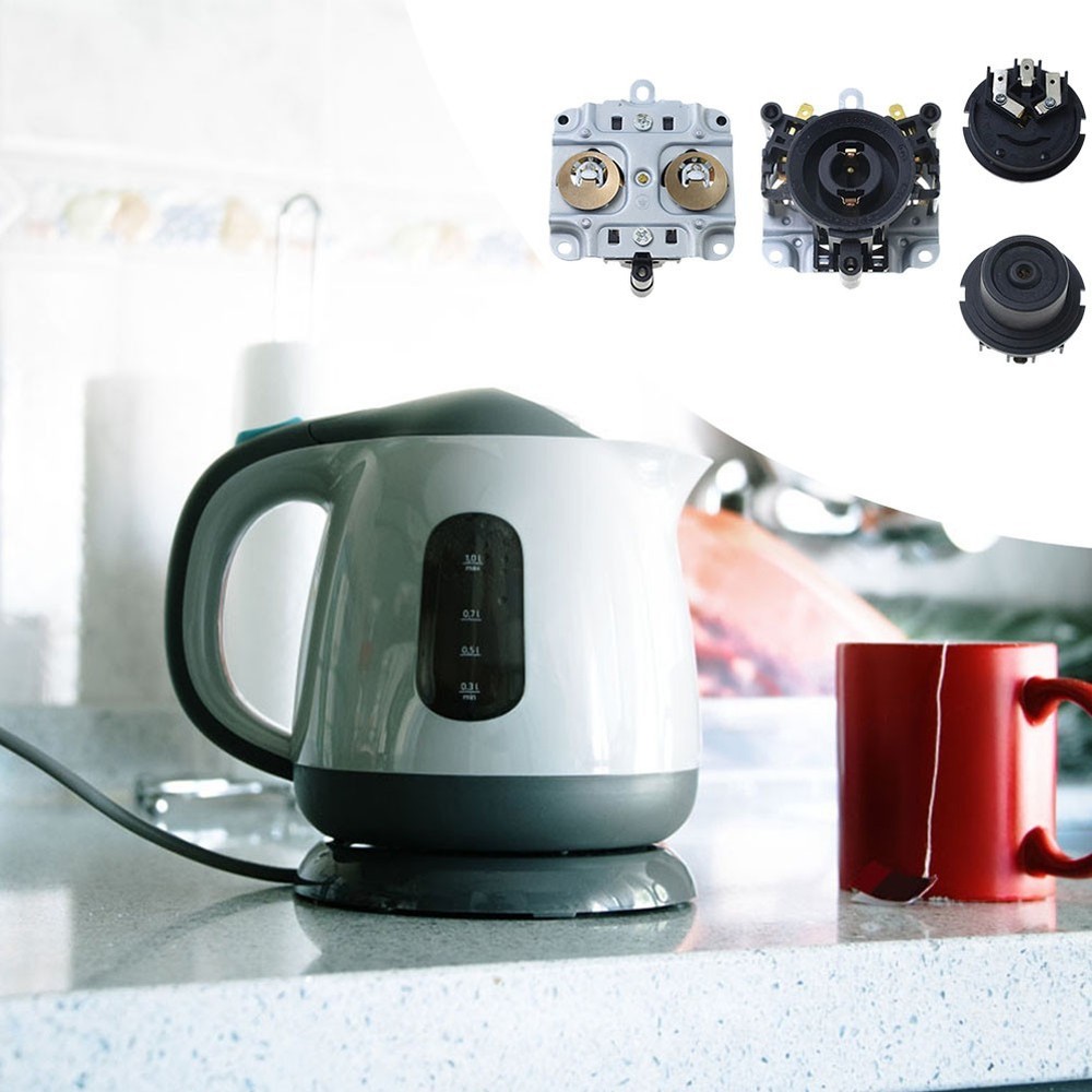 2pcs 13A Electric Kettle Base Temperature Control Switch Assembly Coupler