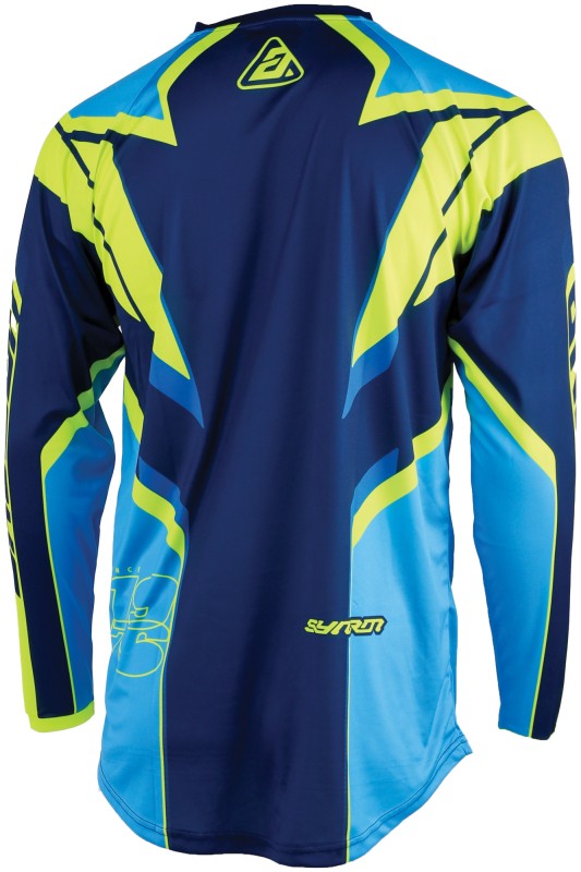 Answer 442435 25 Syncron Envenom Jersey Blue/Hyper Acid - 2XL