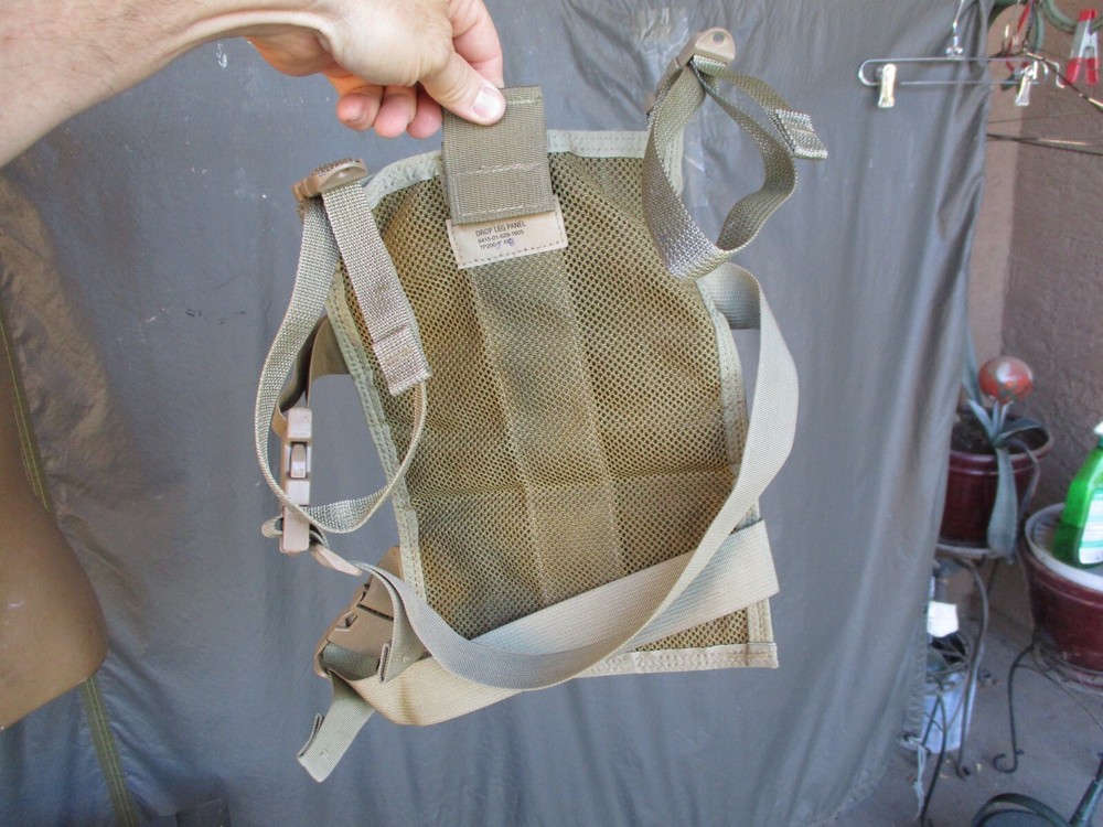 Oldgen 2008 EAGLE INDUSTRIES Khaki Drop Leg Panel 2, SEAL SF SFLCS
