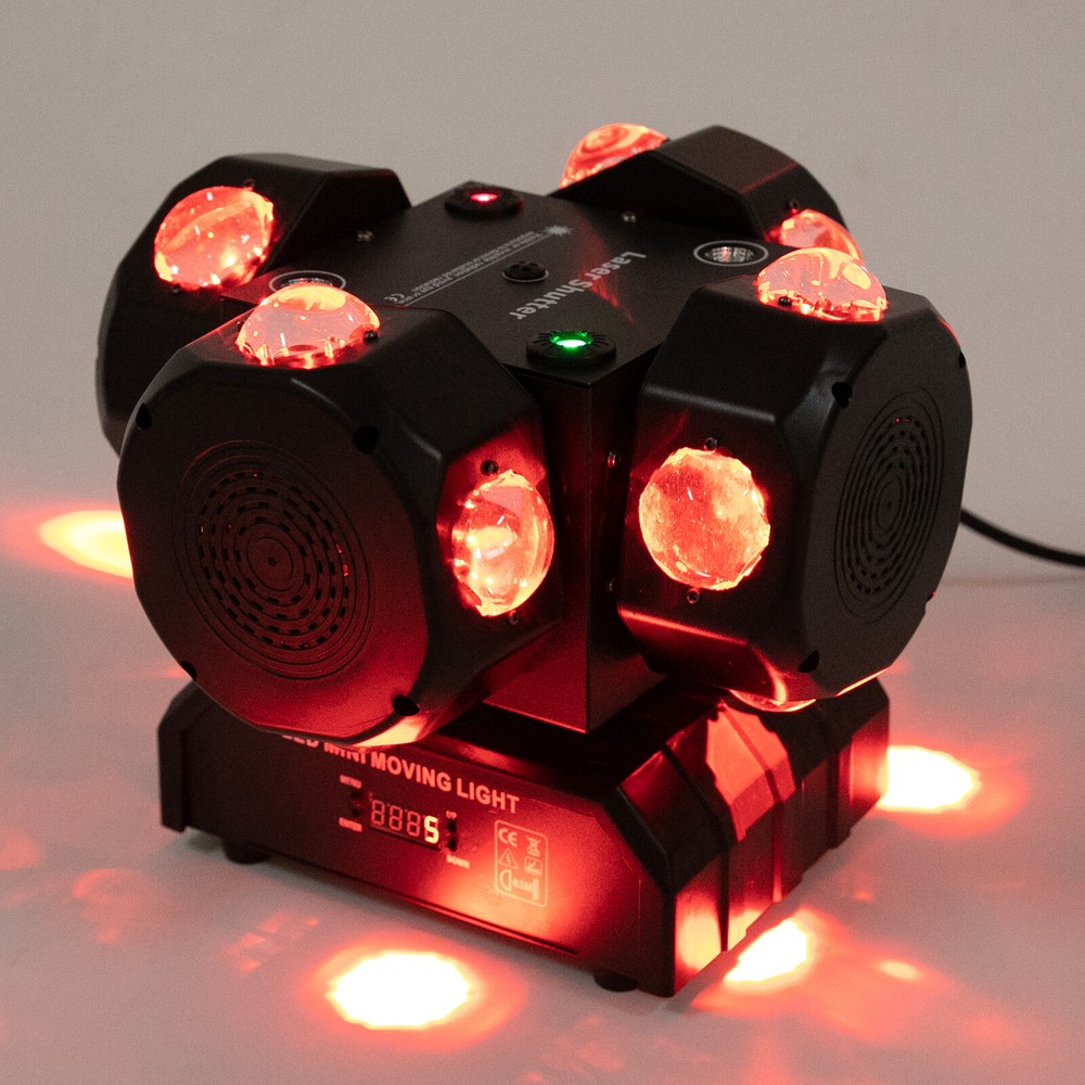 DJ Light Rotating Strobe Light Stage Lighting Effects Party Lamp DMX 512 200W