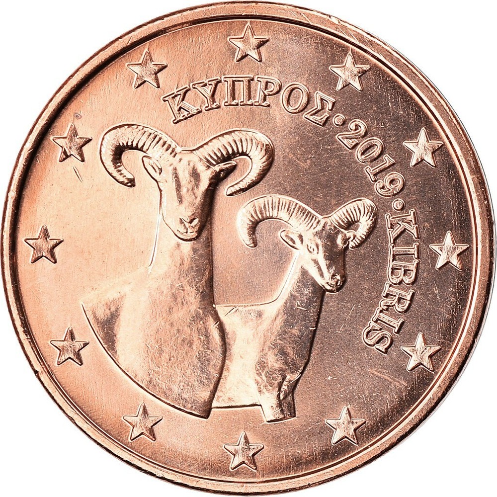 1 Euro cent Cyprus 2019 * Unc