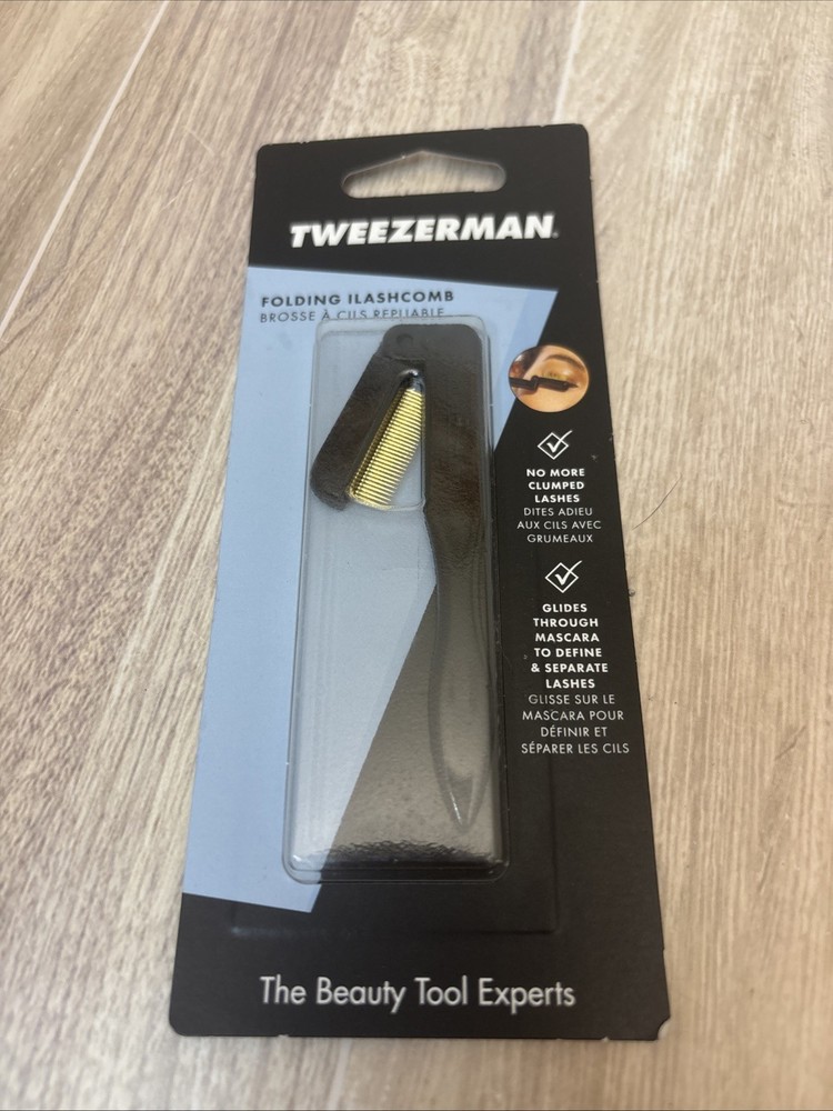 New Tweezerman Folding iLashcomb / Black