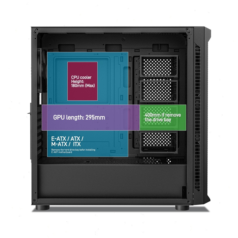 DARKROCK Classico Max Storage Master E-ATX Computer Case