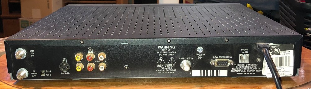 RCA SATELLITE TV RECIEVER DSS MODEL DRD502RB