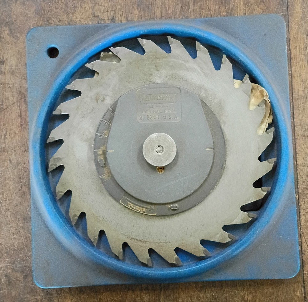 Craftsman 7" Adjustable Dado