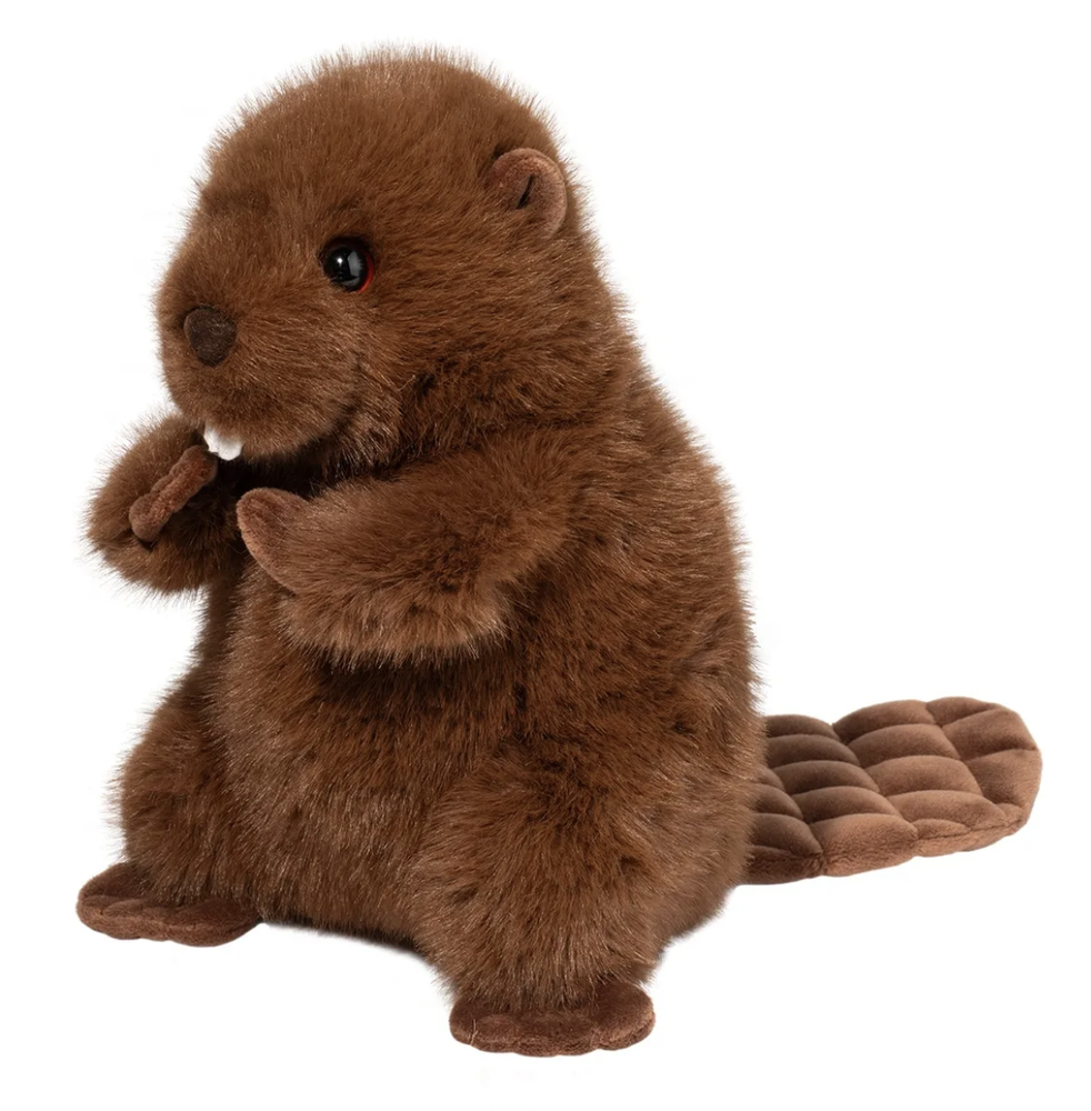 Douglas Bev Beaver Plush Stuffed Animal, 9"