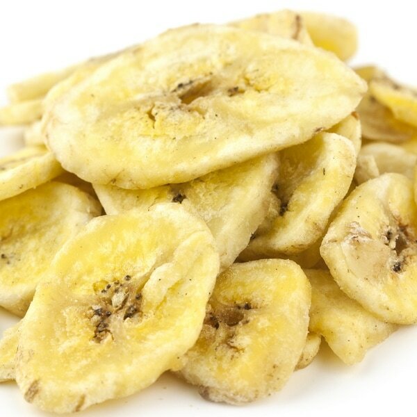 Bulk Sweetened Banana Chips 10 Pound Wholesale Box