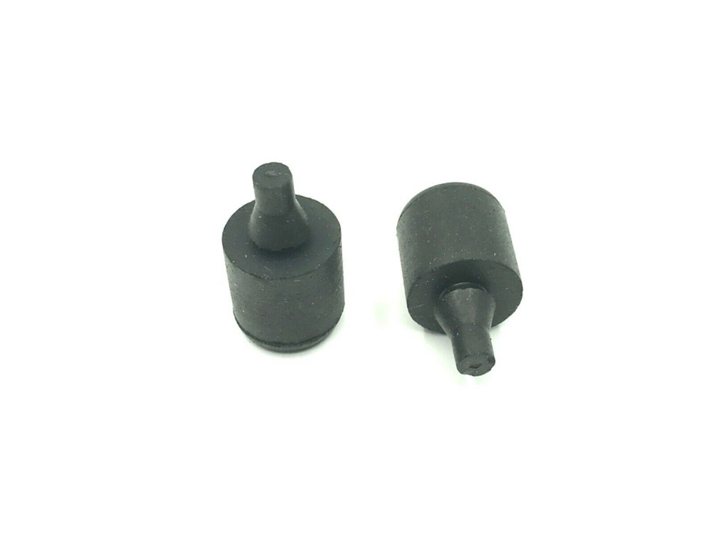 67 - 70 Mustang fastback trap door rubber bumpers - 2pcs fastback only