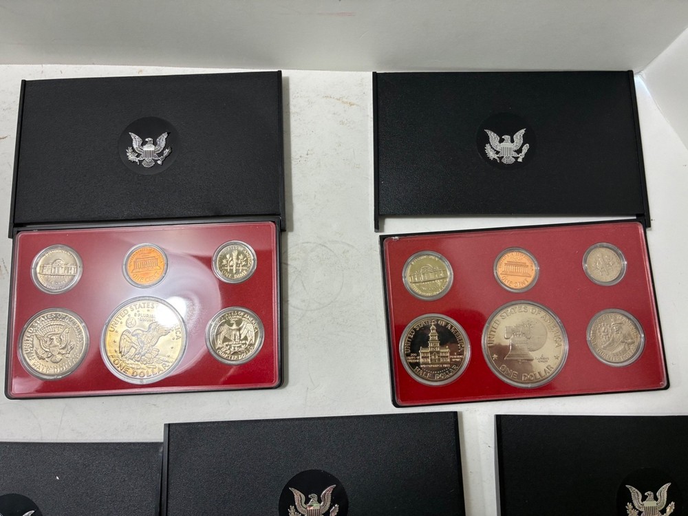 1973-1979 US Mint Proof Sets in OGP