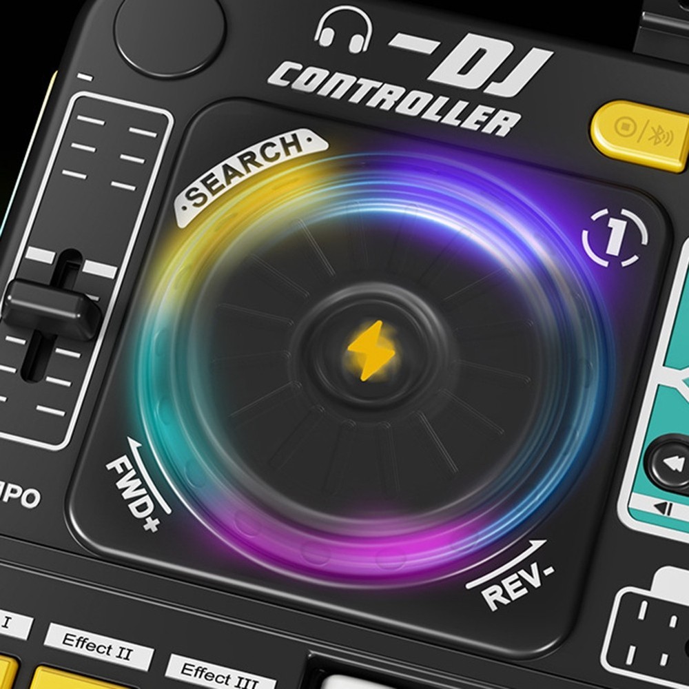 Children Simulation Multifunctional DJ Mixer Controller DJ Player Built7605