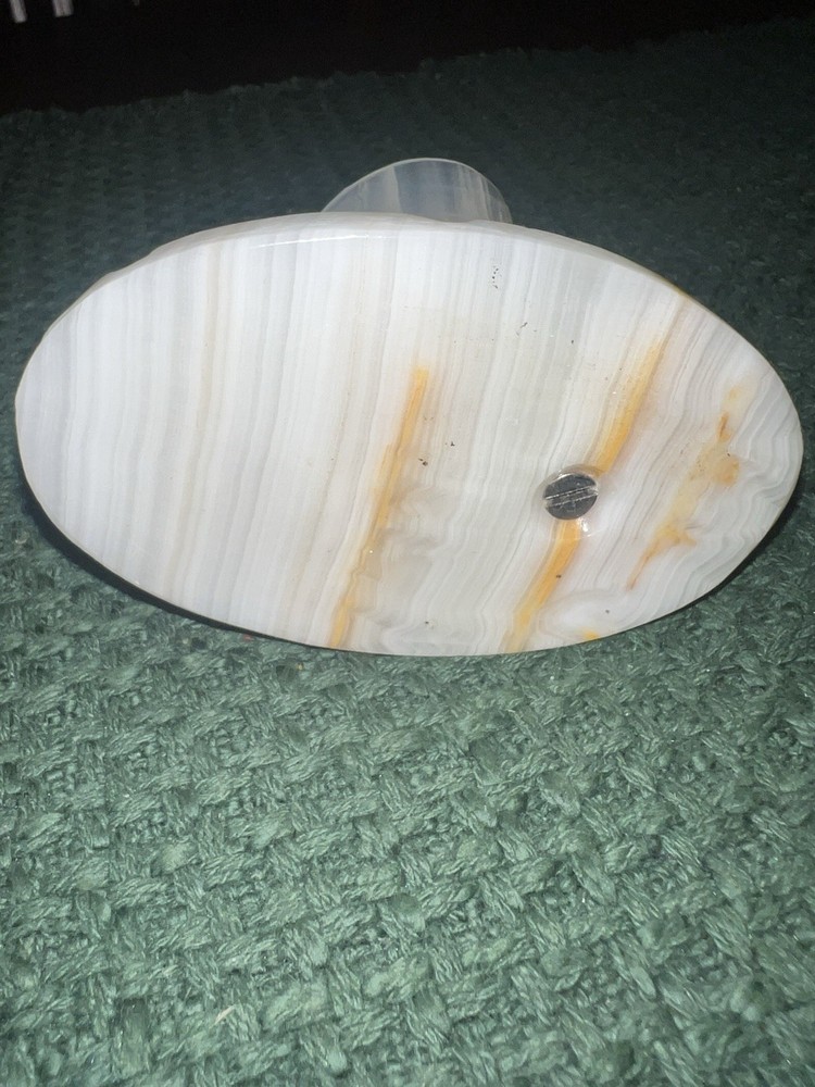 Banded Calcite Decorative Incense Holder