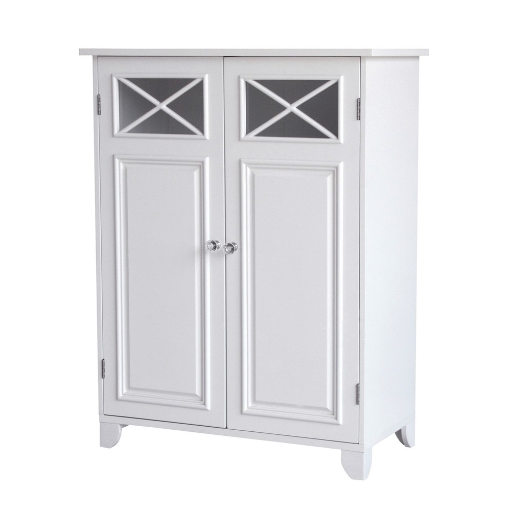 Bathroom Storage Bedroom Floor Cabinet White