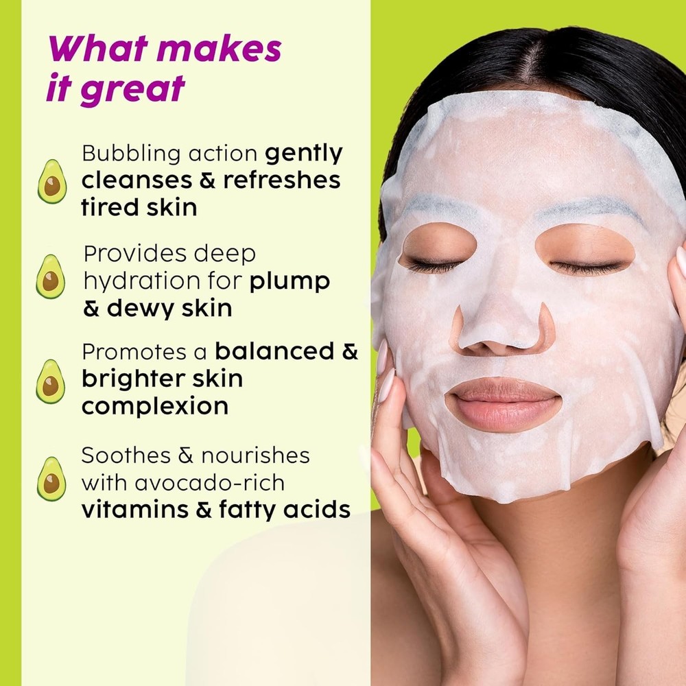 PLIX Avolicious Hydra Boost Bubble Sheet Mask