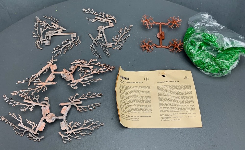 HO Scale B-351 Faller Poplar Tree Kit HO3507