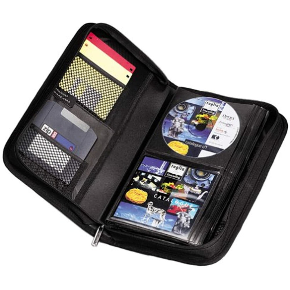 Fellowes Multi-Media Wallet, 32  Disc- DVD Holder Case
