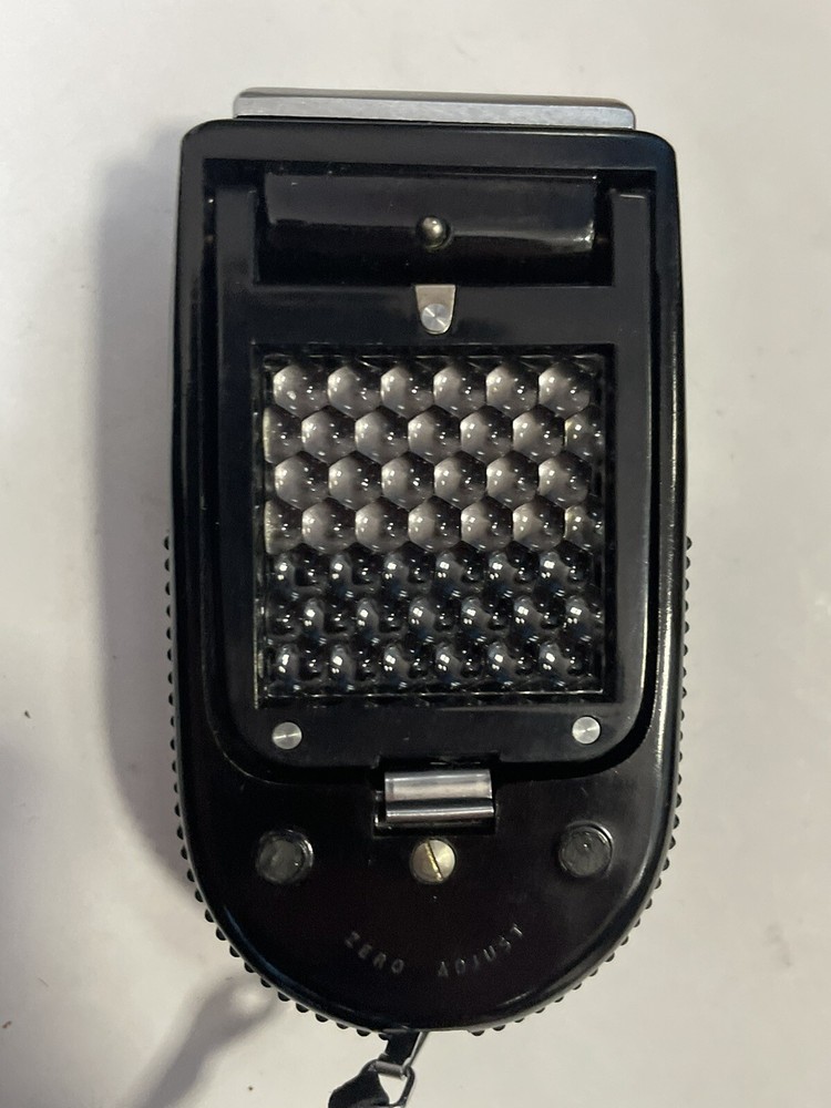 Vintage Sekonic Auto-Leader Light Meter Model 38 with Box & Strap