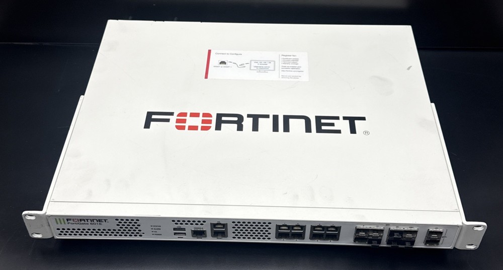 FortiNet FortiGate 600E FG-601E Firewall VPN Security Appliance *Read*