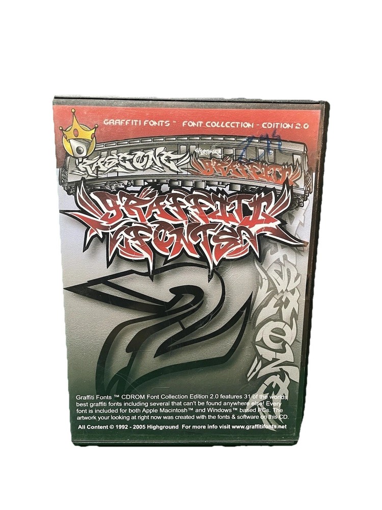 Graffiti Fonts 2.0 Edition￼