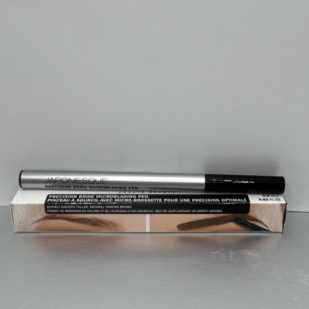 Japonesque Precision Brow Microblading Pen ~ Dark Shade 0.6ml.