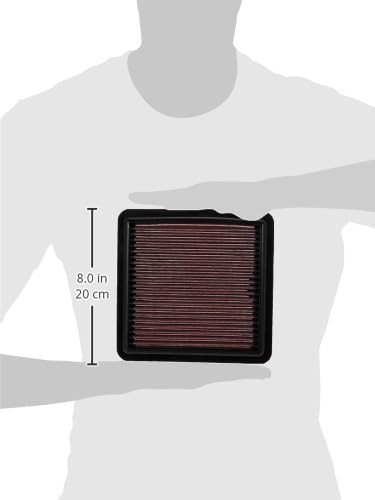 High-Flow Original Lifetime Engine Air Filter: Increase Power: Premium,