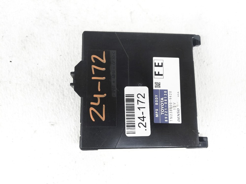 2017 Toyota Sienna Multi Plex Network Computer Module Unit 89221-08130 *Le