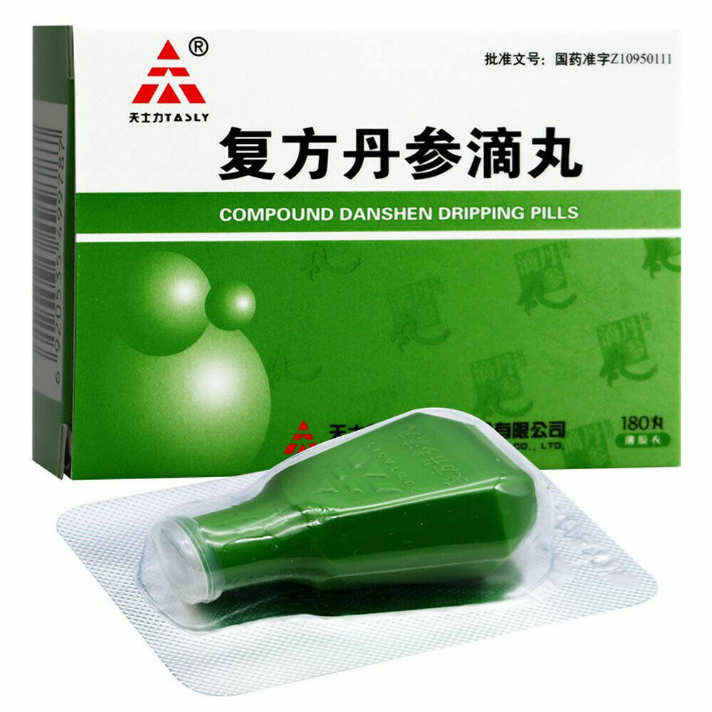 Dan Shen Di Wan (180 Pills/Box)复方丹参滴丸