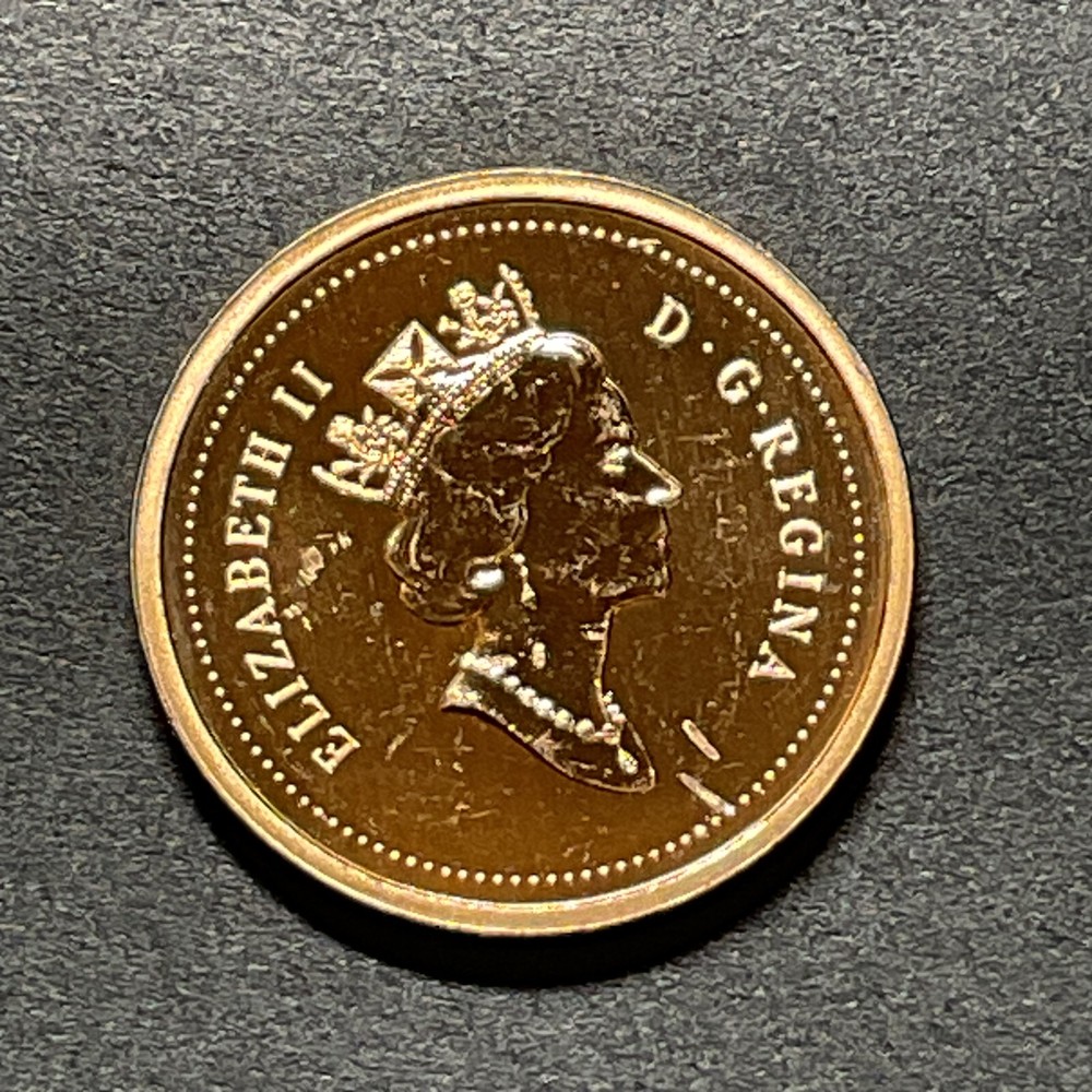 Canada 1997 specimen 1 cent
