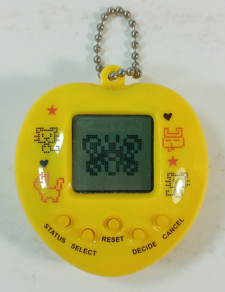 Yellow JIA YUAN Virtual Pet - RABBIT/Multi-Pet - Tested/Works