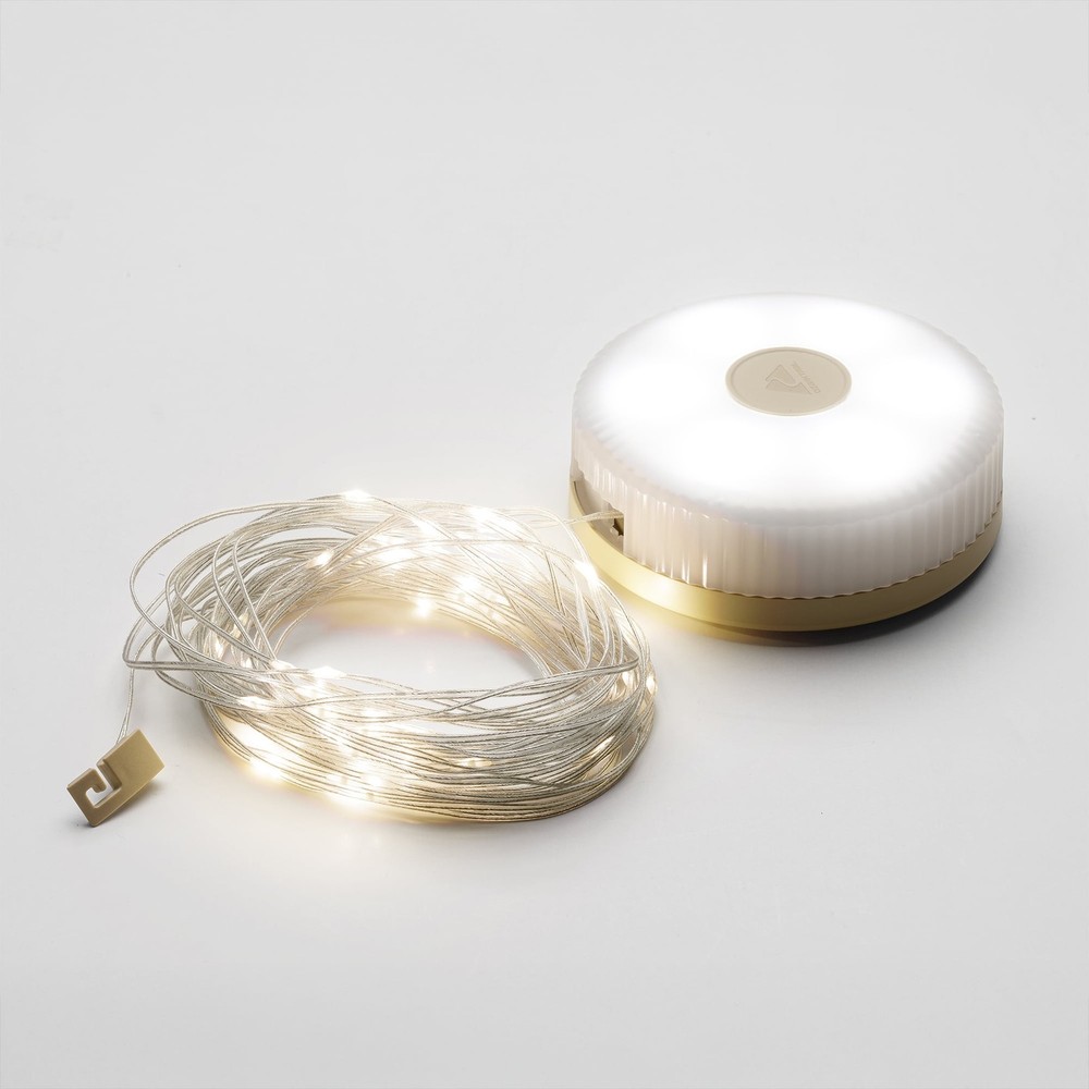 600 Lumen 2-in-1 Camping Light W/ 32.5 ft String Light – Lantern & Ambient