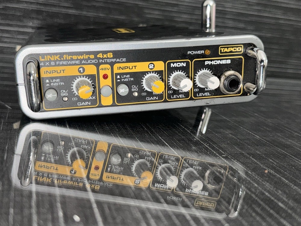 TAPCO Link Firewire 4x6 Audio Interface