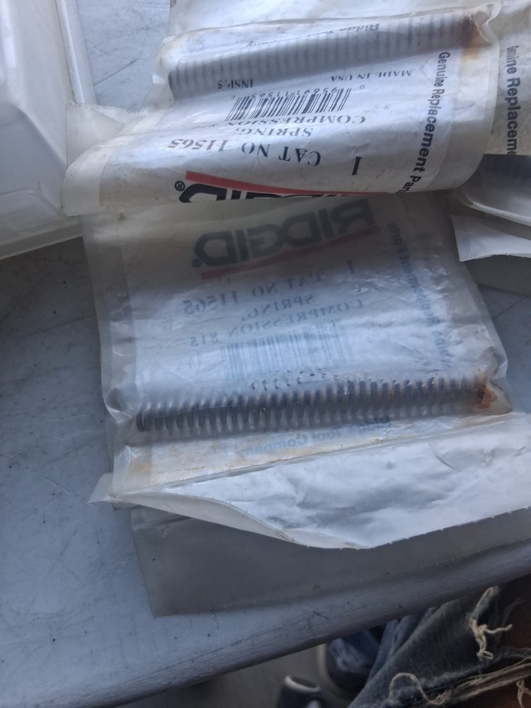 Ridgid 11565 Spring Compression 815