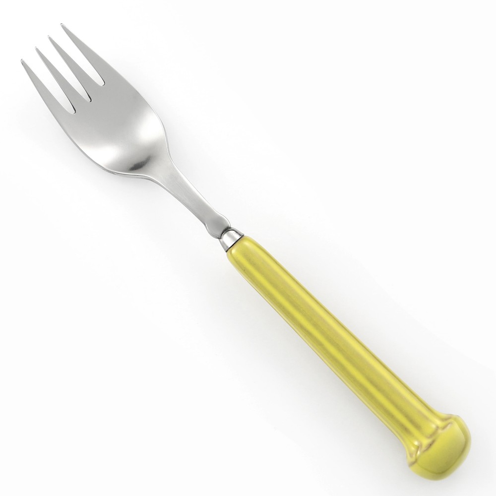 Denby REGENCY LEMON Stainless Yellow Silverware CHOICE Flatware