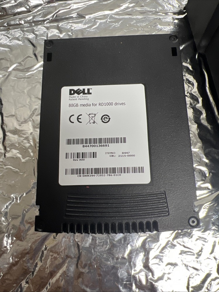 Dell PowerVault RD1000 External Data Cartridge Backup Drive