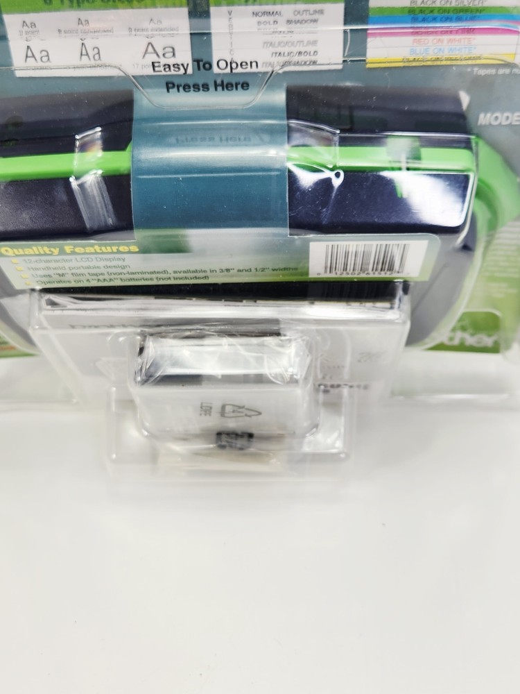 Brother PT-80 P-touch Personal Labeler Electronic Labeling System Open Box