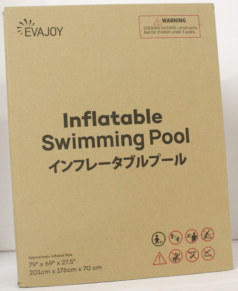 Evajoy Inflatable Swimming Pool